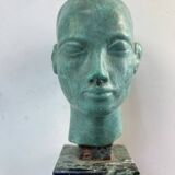 Egyptian head bust