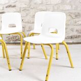4 PROINCO nursery school chairs from the 70s