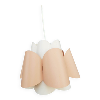 Hoyrup pendant light cream/salmon shade