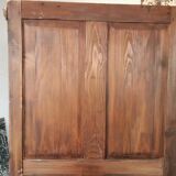 Library, wooden showcase