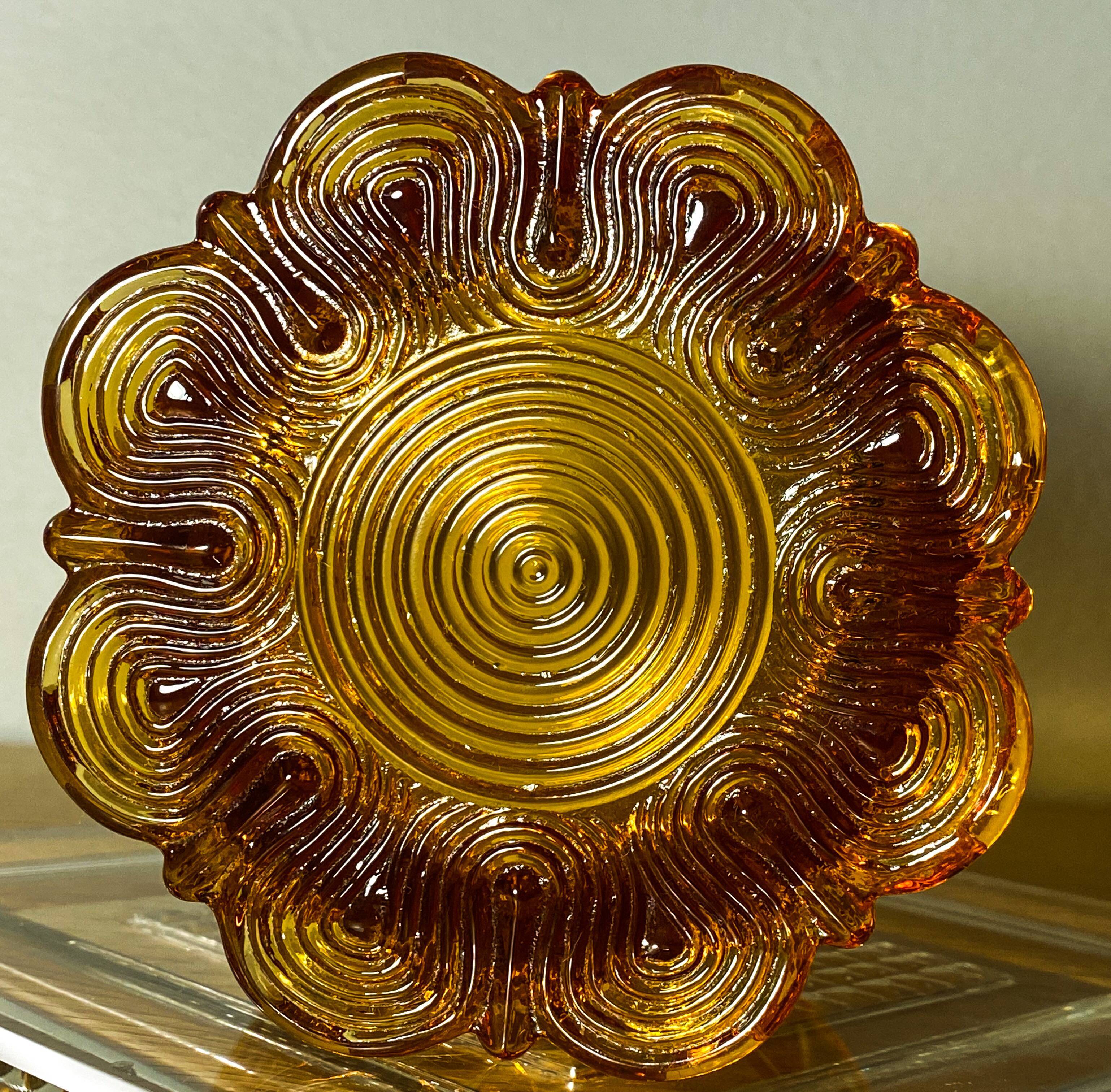 Vase Saint Louis Creusot M.Sablée Rocaille