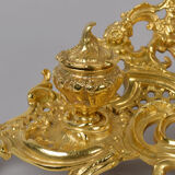 Gilded bronze writing board