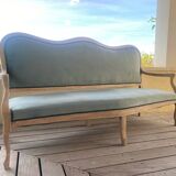Louis XV style 4-seater bench