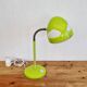 IKEA SKOJIG green desk lamp with vintage cloud pattern