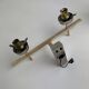 Ancienne applique double « maison arlus » 1950 vintage