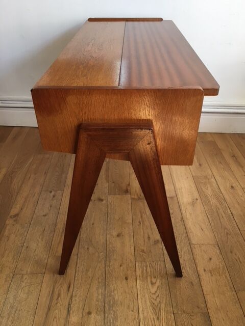 Console Scandinavian vintage feet compass