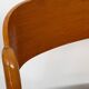 Série de 6 chaises traîneau Baumann vintage