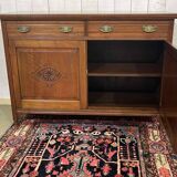 English buffet from the late 19th century in walnut.