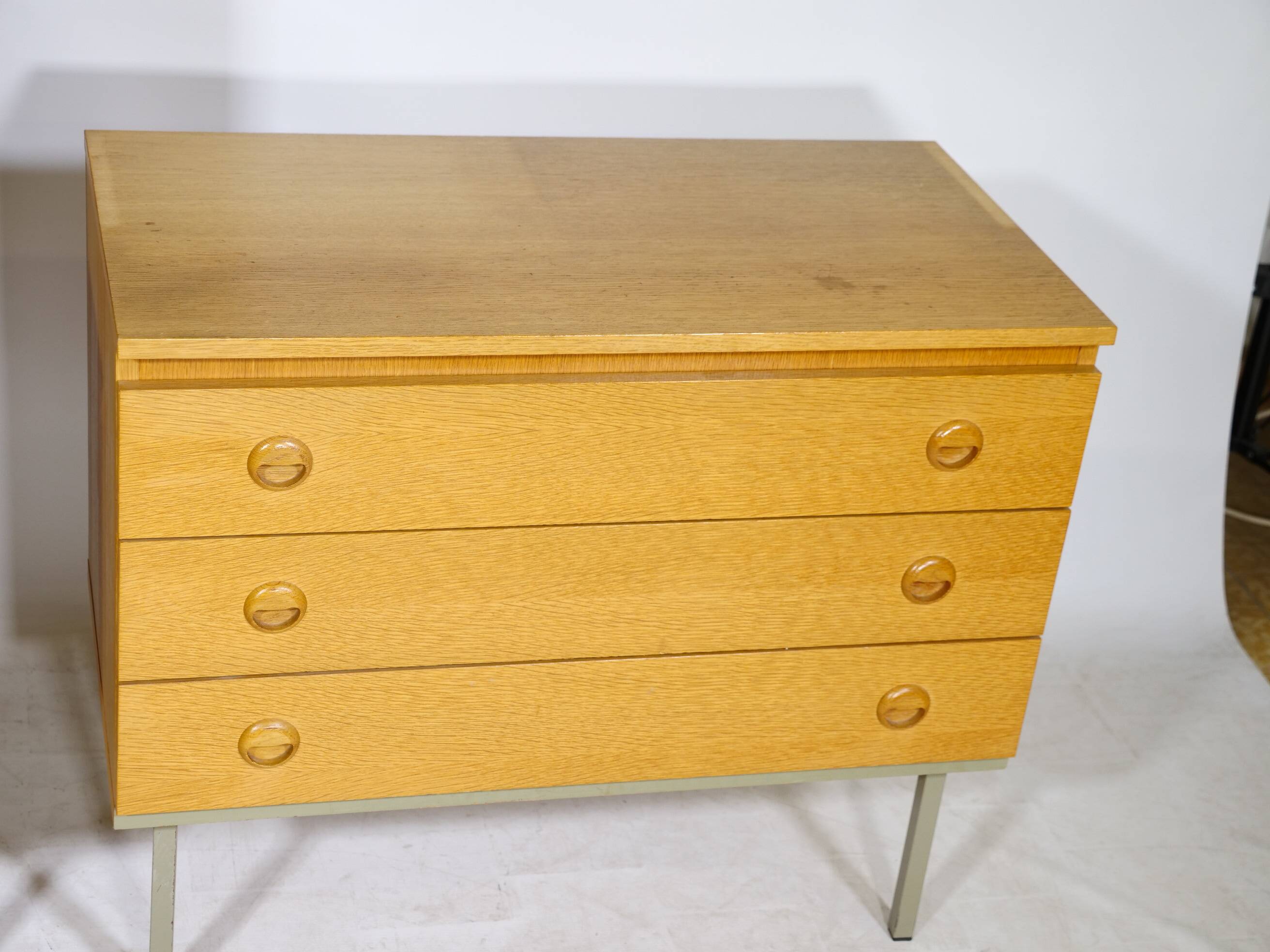 Modular Oak Shelving and Sideboard Set, 1960s