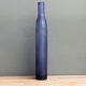 Bouteille, vase, bleu cobalt