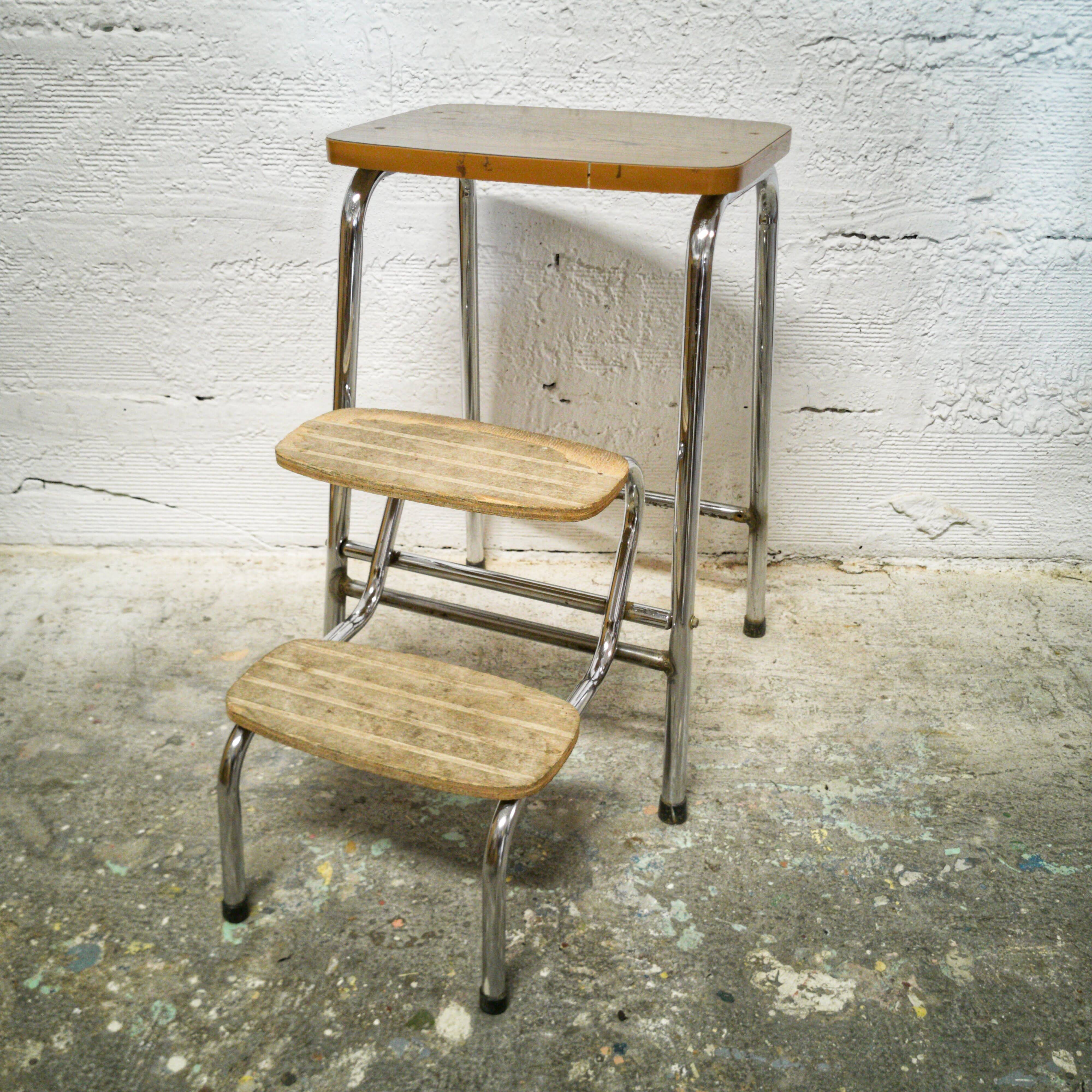 Vintage stepladder
