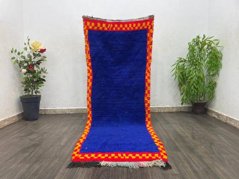 Moroccan handmade rug 250cmx100cm