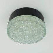 No. 1 of 2- staff ceiling lamp or wall lamp model a 226 bubble glass 60s70s