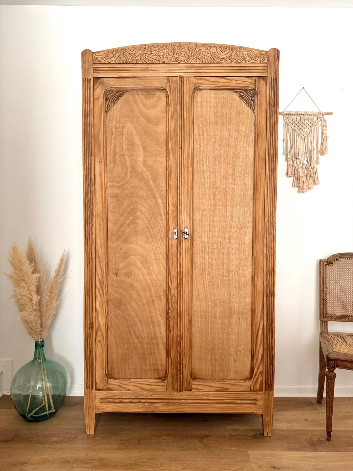 Parisian Art Deco Brut Wardrobe