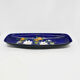 Enameled platter, copper bowl, Germany, 1960s