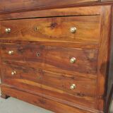 Chest of drawers L.Philippe in solid walnut