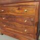 Chest of drawers L.Philippe in solid walnut