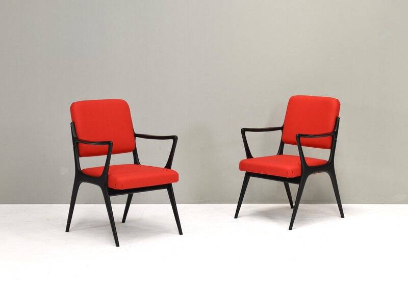 Fauteuils S5 attribués à Alfred Hendrickx pour Belform, Belgique, années 1950, ensemble de 2.