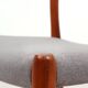3 Niels Møller „Model 75“ teak dining chairs reupholstered