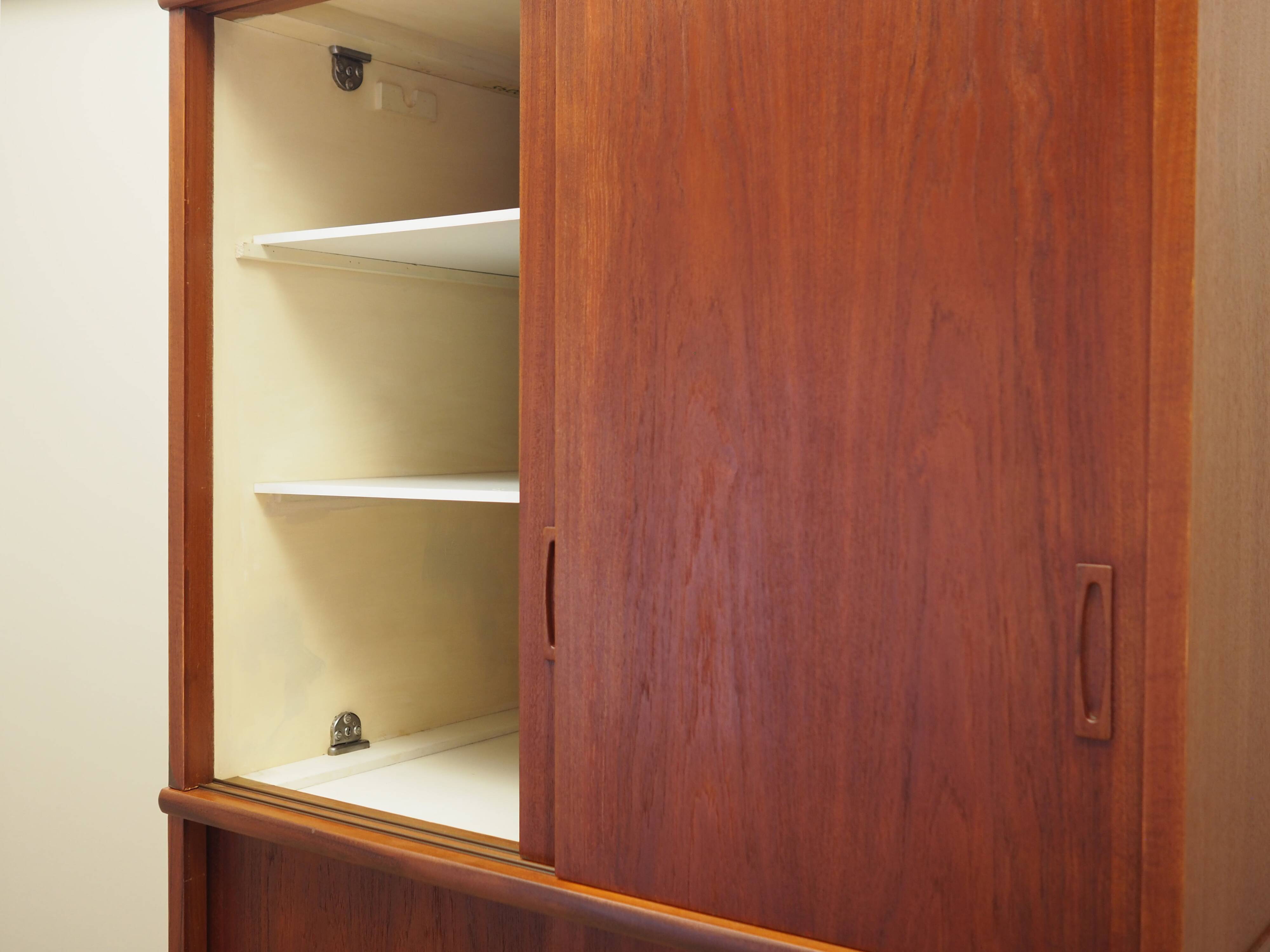 Teak wardrobe, Danish design, 1970s, production: Denmark
