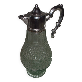 Glass ewer