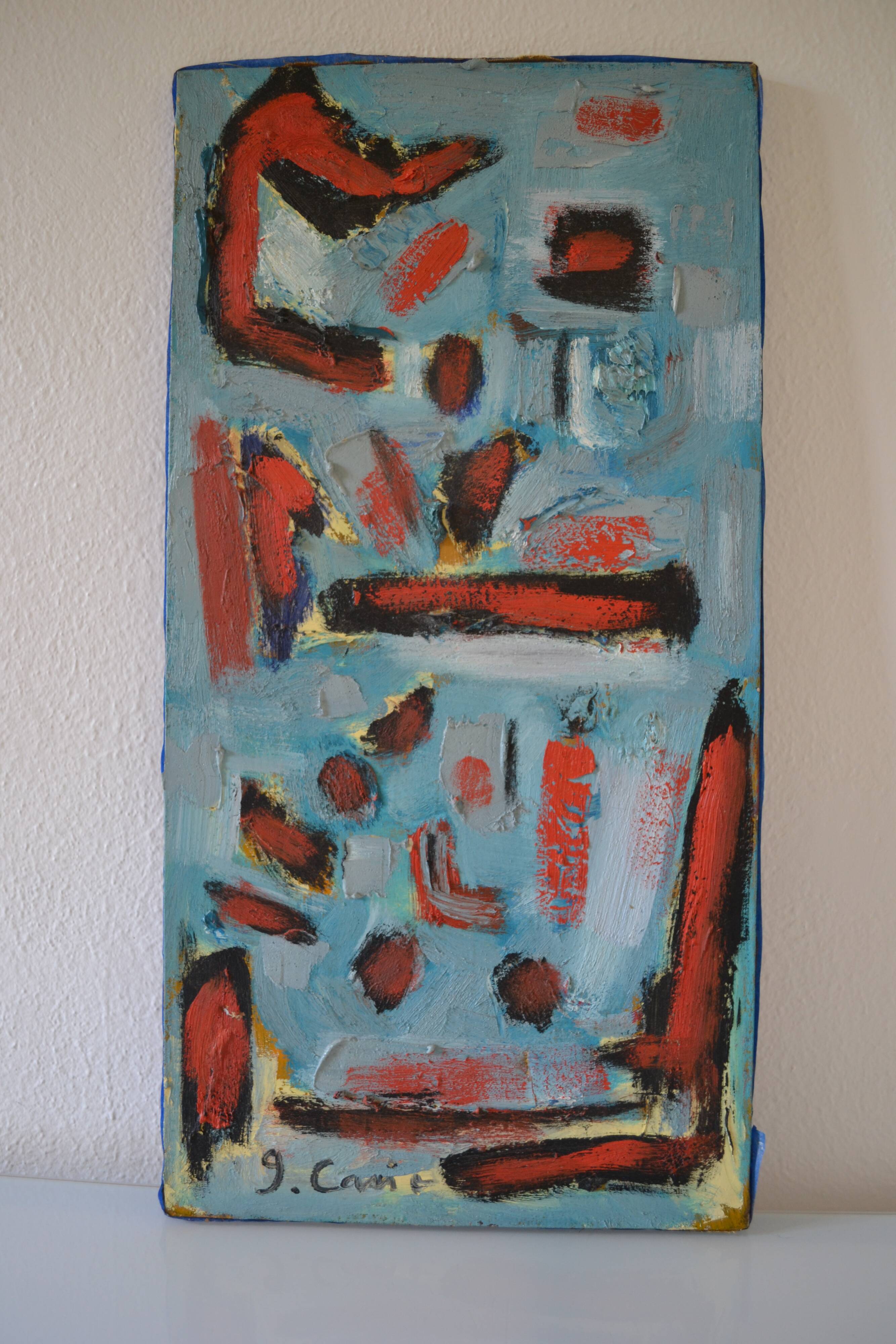 HST abstract painting mid-20th century CoBrA art brut