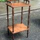 Directoire or neo-classical pedestal in solid wood from the 1970s.