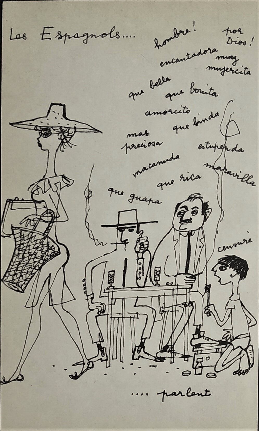 Illustration The spaniards by Daninos