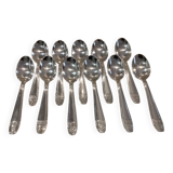 11 silver-plated metal coffee spoons Lemondial Grand Prix Monaco