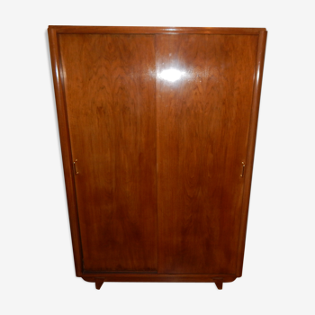 Armoire porte coulissante vintage des années 50