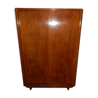 Armoire porte coulissante vintage des années 50