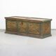 Painted folk art bridal chest 1753