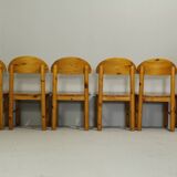 Chairs attributed to Rainer Daumiller, 1970s, Set of 6
