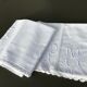 Embroidered sheet PM scalloped edge triple day central seam