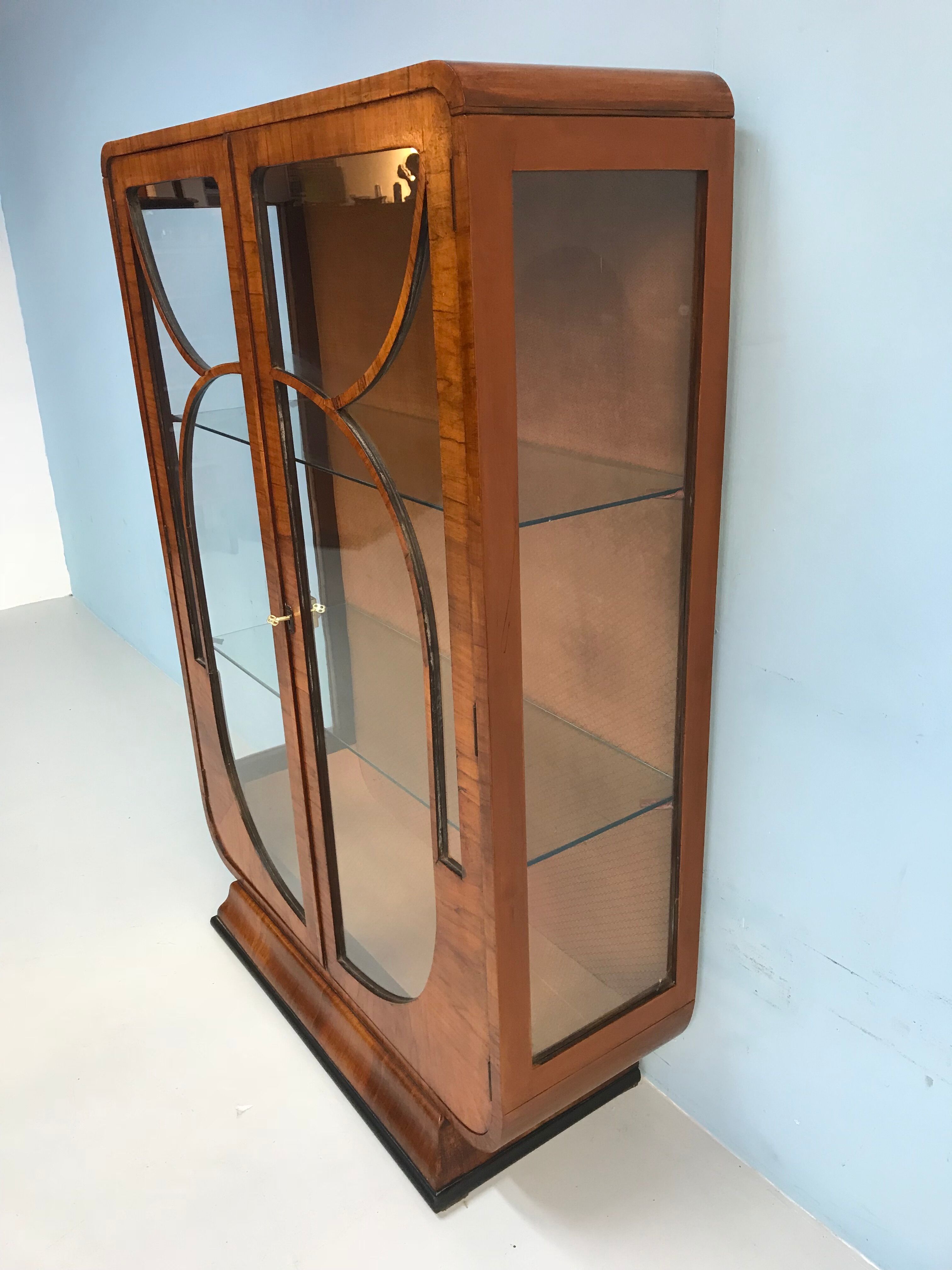 Art Deco display cabinet 1930's