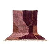Grand tapis berbère fait main traditionnelle taille 3/4 m