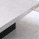 Metal mid-century etched coffee table
