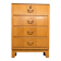 Vintage 1960s chest of drawers - 4 drawers - leg frame