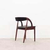 Lot de 4 chaises en teck, design danois, années 1970, Danemark