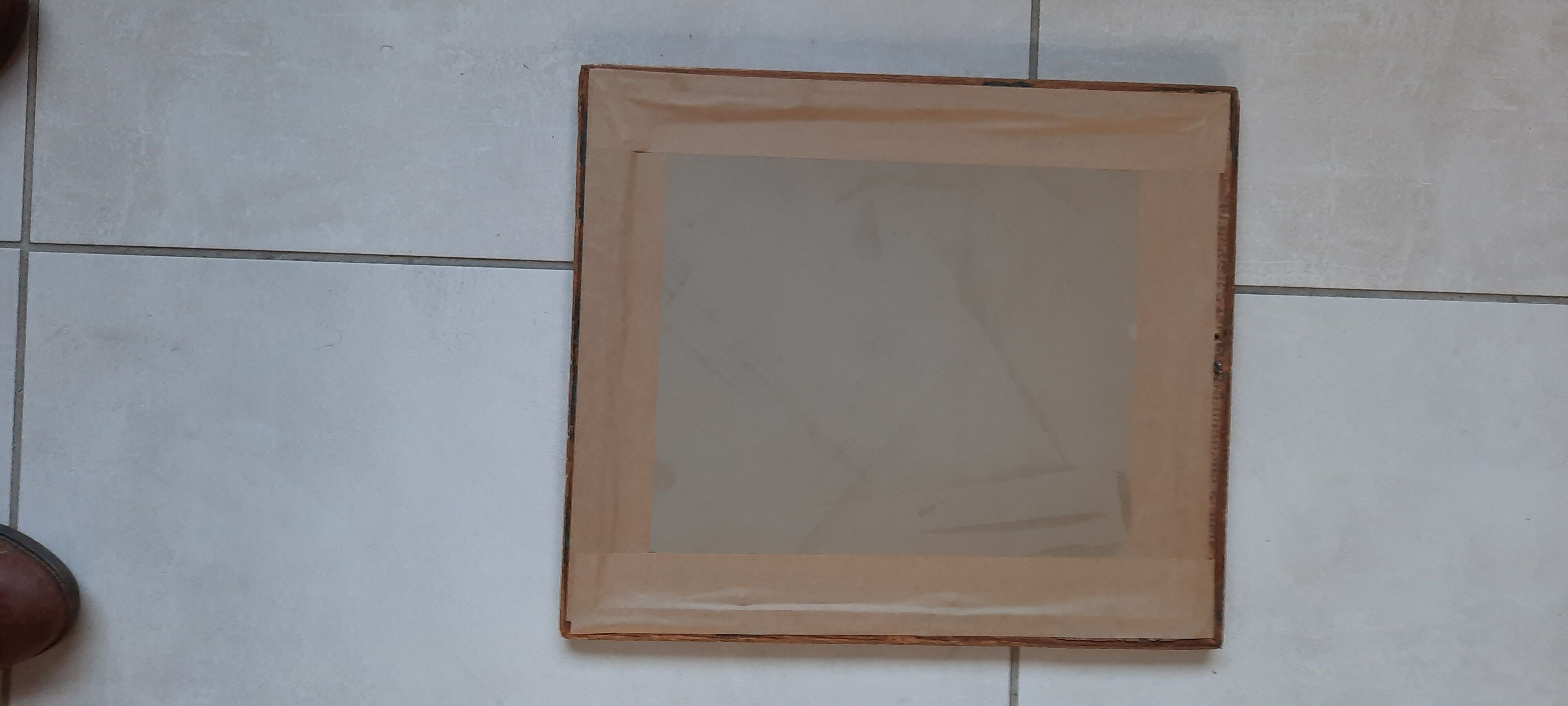 Old golden frame engraving camellia