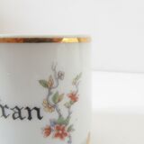 Safran spice pot in porcelain from France