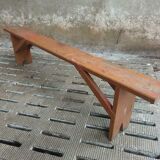 Banc brique banc rouge 2 mètres