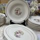 Lot de 2 plats de service Digoin & Sarreguemines Nanteuil