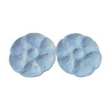 Pair of Gien oyster plates