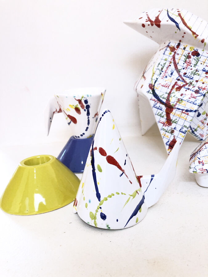 Coffee service "origami", contemporary design