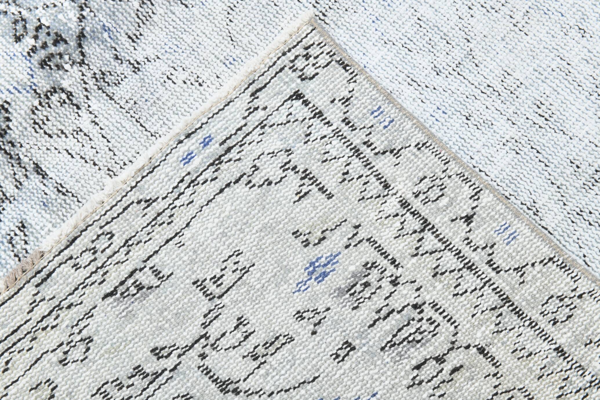 6x9 Soft Pastel Blue Turkish Vintage Rug, 189x284Cm SK 2052 FREE SHIPPING