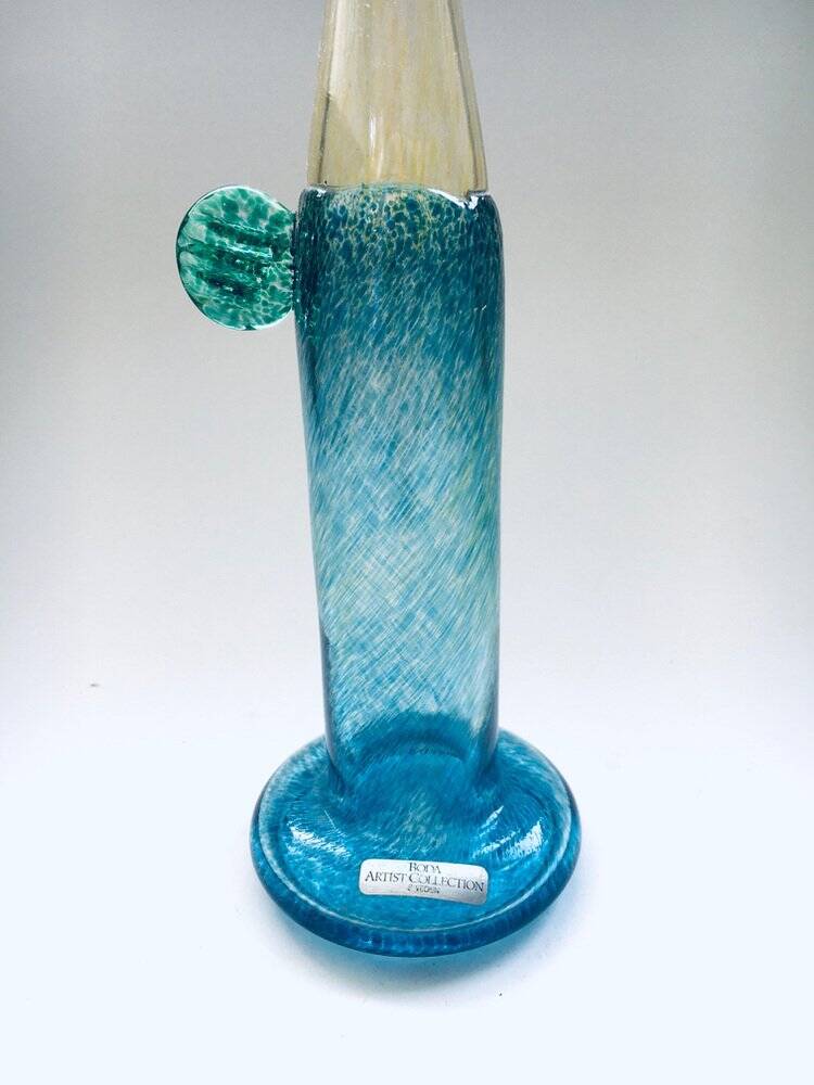Boda Artist Collection Art Glass Vase by Bertil Vallien for Kosta Boda, Sweden, 1980s