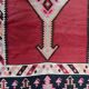 Kilim afghan Herati vintage fait main 160 cm x 371 cm, années 1960