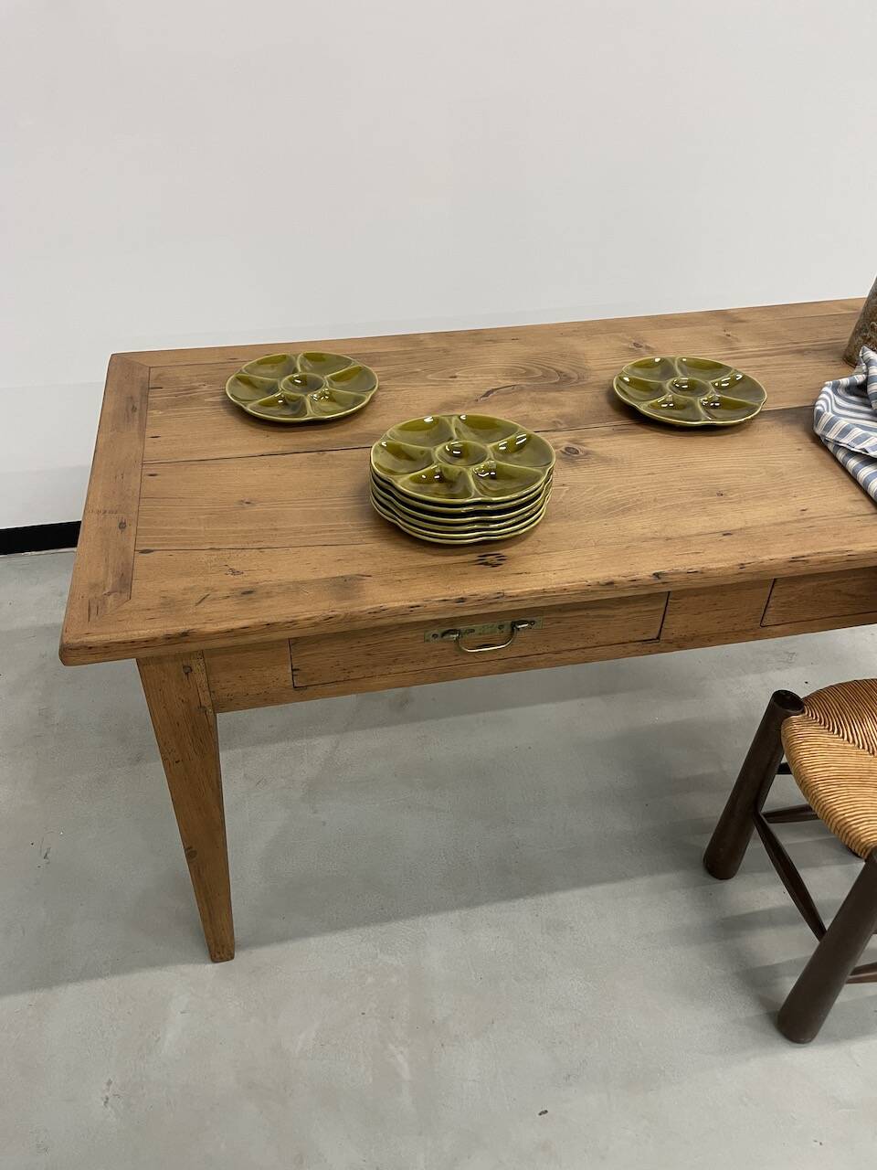 Pine farm table 165 cm