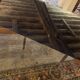 Metal and rosewood desk by Claude Gaillard for Ligne Roset 70'S